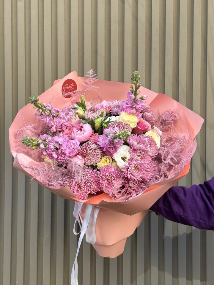 Symphony In Pink İsteme Buketi
