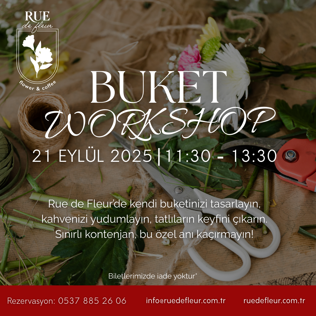 Buket Workshop | 21 Eylül 2025