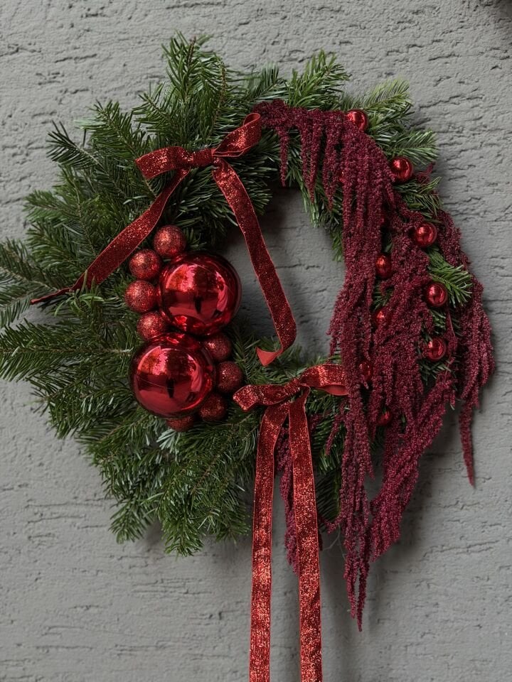 Ruby Yılbaşı Kapı Süsü