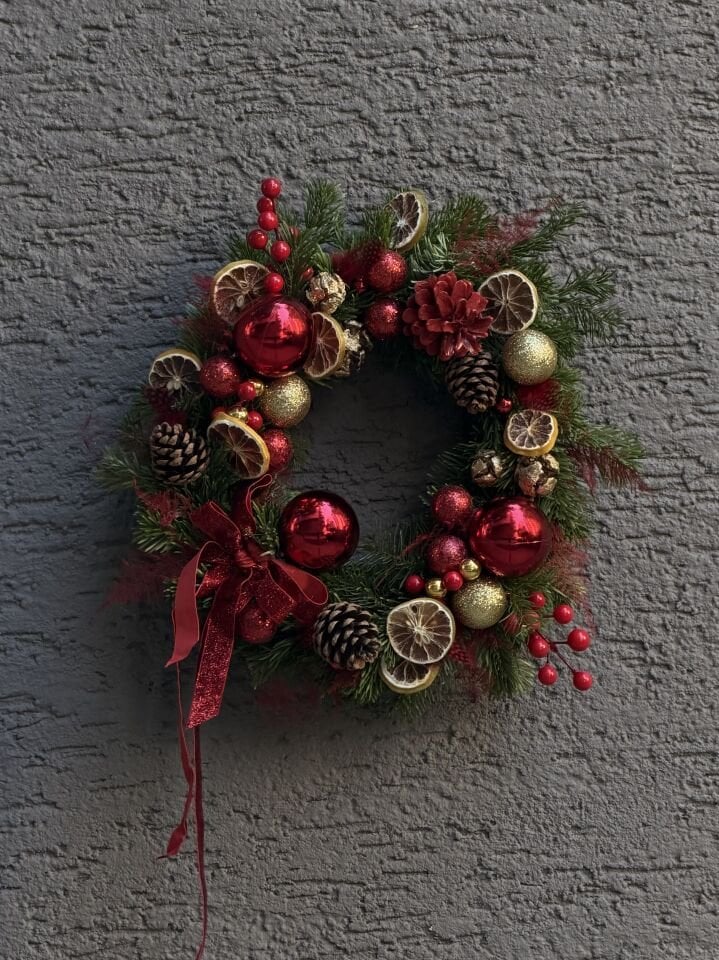 Flare Yılbaşı Kapı Süsü