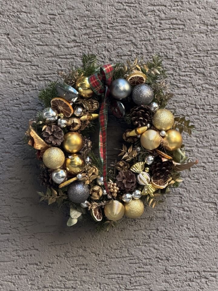 Glow Yılbaşı Kapı Süsü