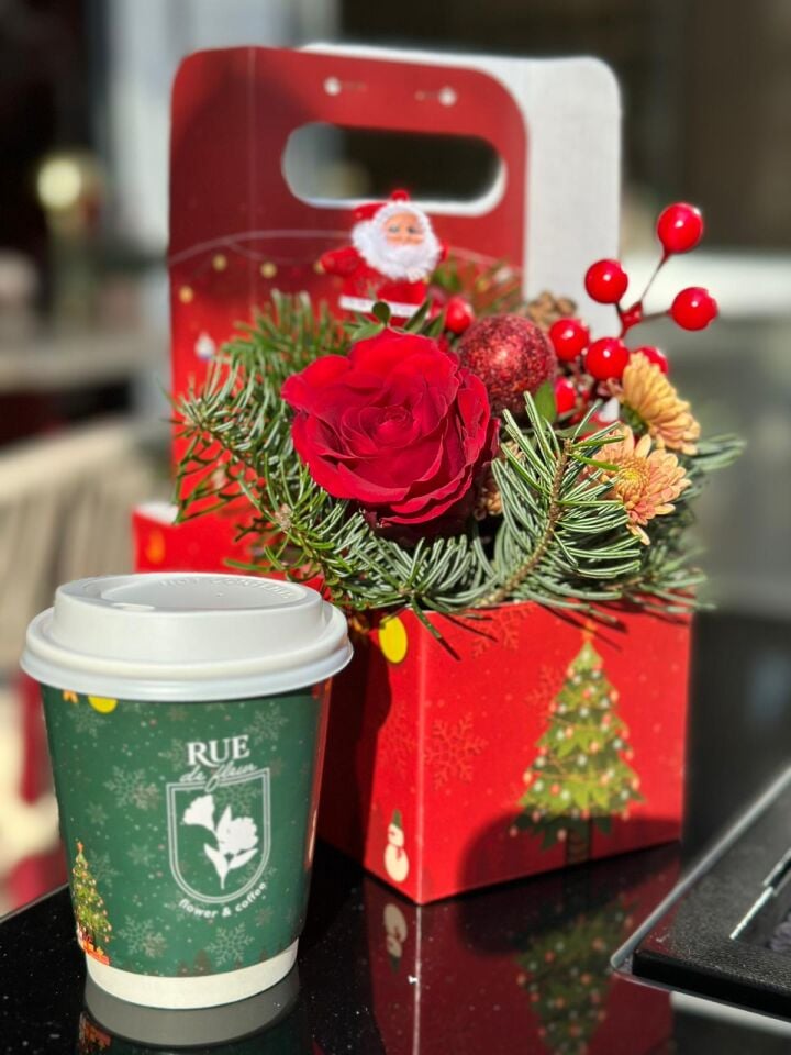 Yılbaşı Özel Kahve&Çiçek