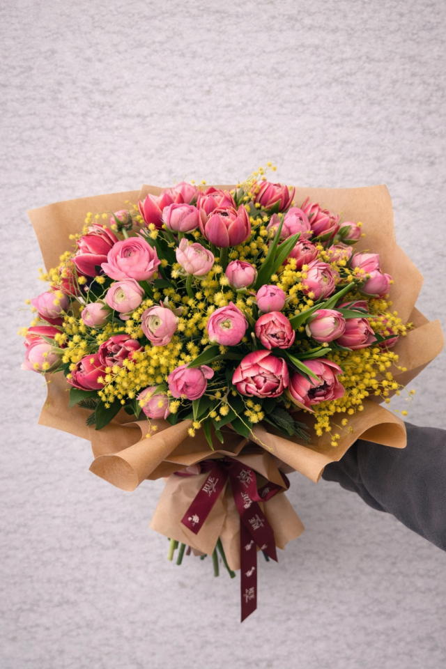 Pink Radiance Buket