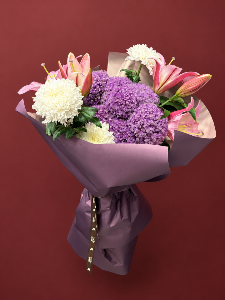 Allium Lilyum Buketi