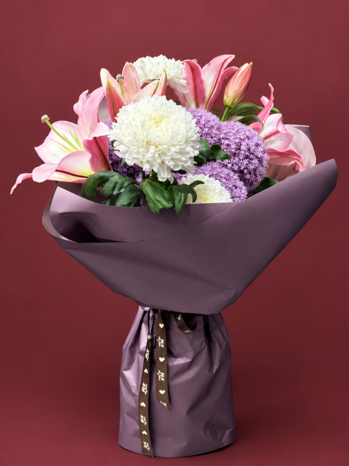 Allium Lilyum Buketi