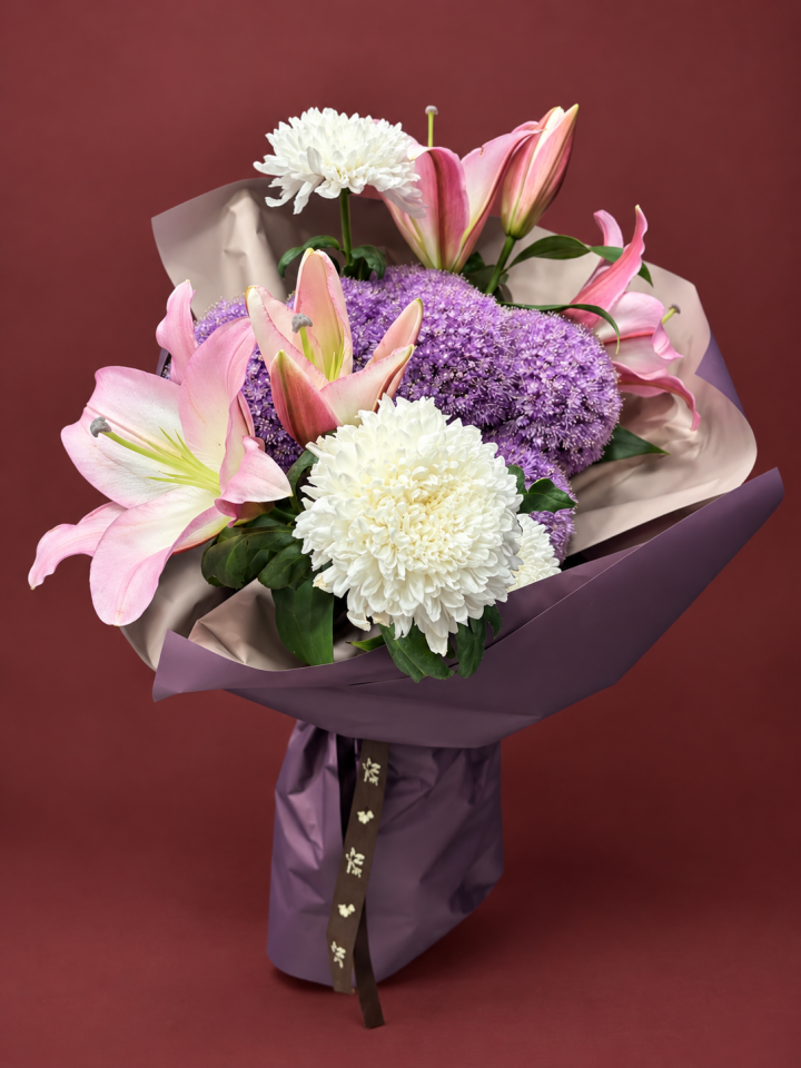 Allium Lilyum Buketi